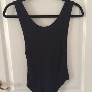 Boohoo Tank Bodysuit with Low Back